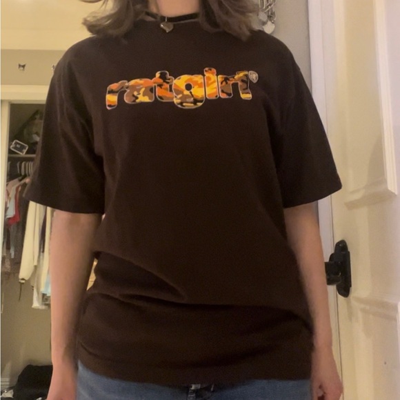 STRAY RATS CAMO RATGIRL T SHIRT - Picture 5 of 5